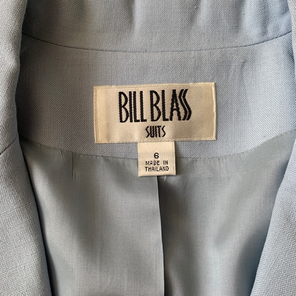 NWT BILL BLASS Powder Blue Blazer Originally $240 - Picture 4 of 5